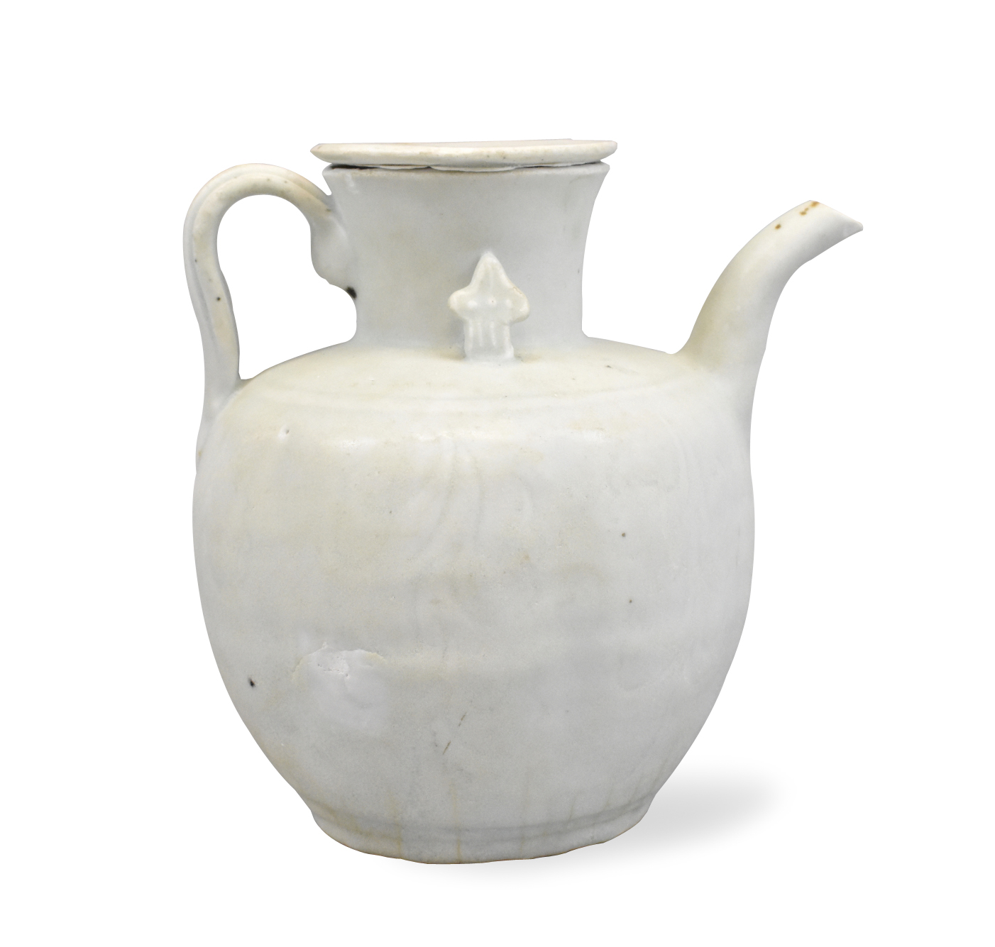 Appraisal: Chinese Song Dynasty the ewer has a globular body applied