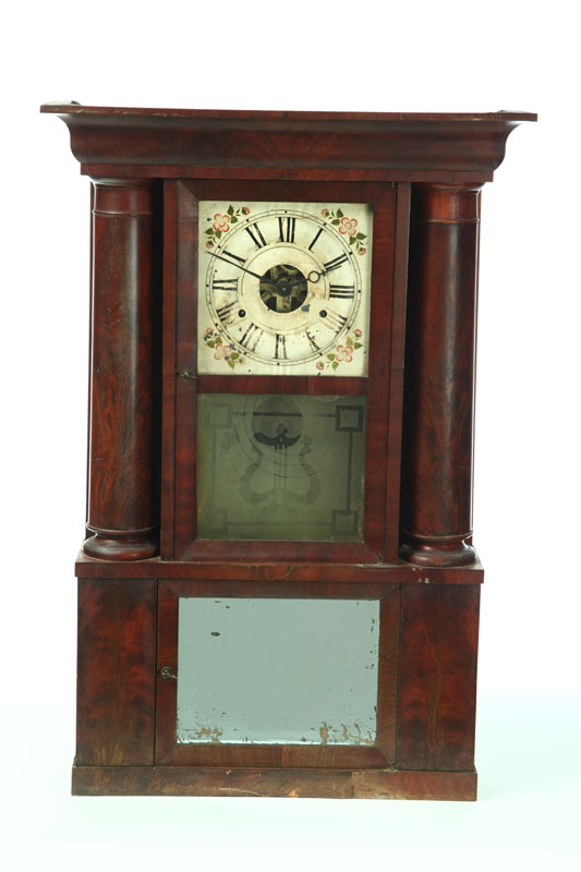 Appraisal: EMPIRE HOLLOW-COLUMN MANTEL CLOCK Clarke Gilbert and Company Winchester Connecticut