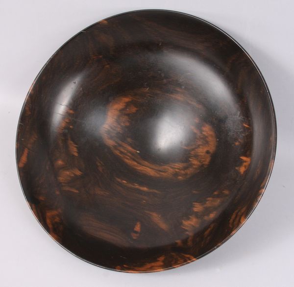 Appraisal: Bob Stocksdale American - bowl ebony from Nigeria h x