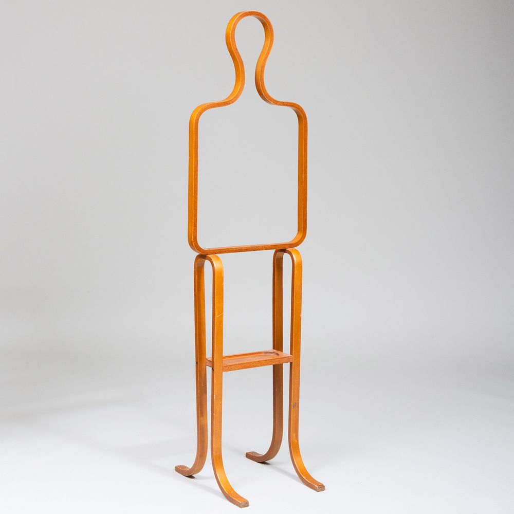 Appraisal: Modern Bentwood Figural Valet ft in x x in Condition