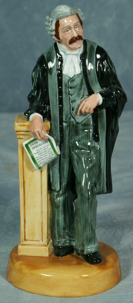 Appraisal: Royal Doulton figurine HN The Lawyer no damage tall Estimate