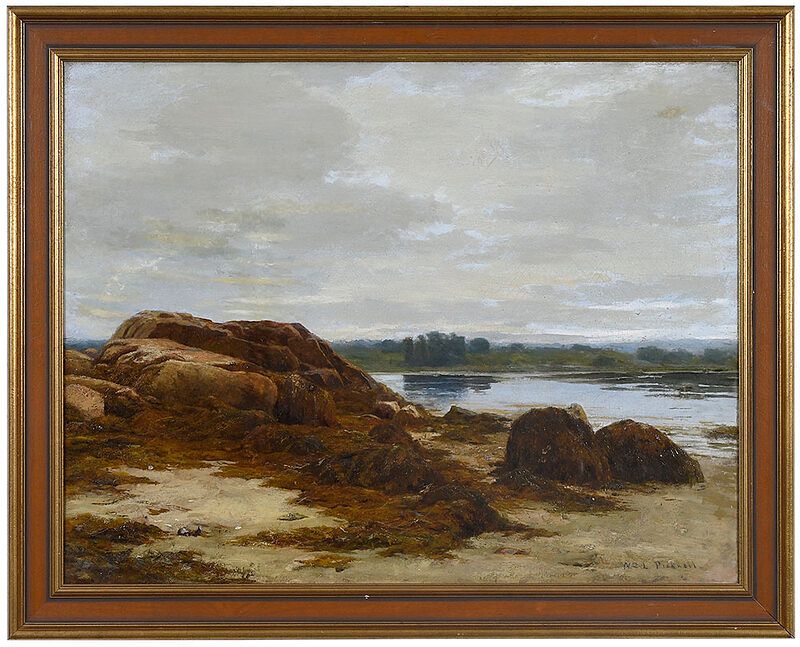 Appraisal: William Lamb Picknell American - Shoreline signed lower right Wm