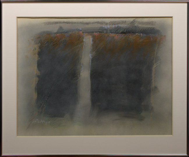 Appraisal: Don Wright American Louisiana - Untitled Abstract pastel sight x