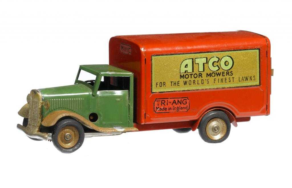 Appraisal: A TRI-ANG MINIC ATCO MOTOR MOWERS DELIVERY VAN with ATCO