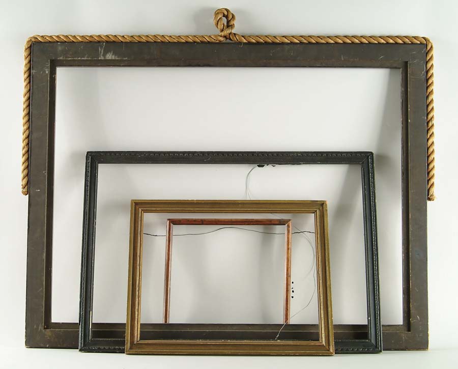 Appraisal: LOT OF FOUR MISCELLANEOUS FRAMES - -