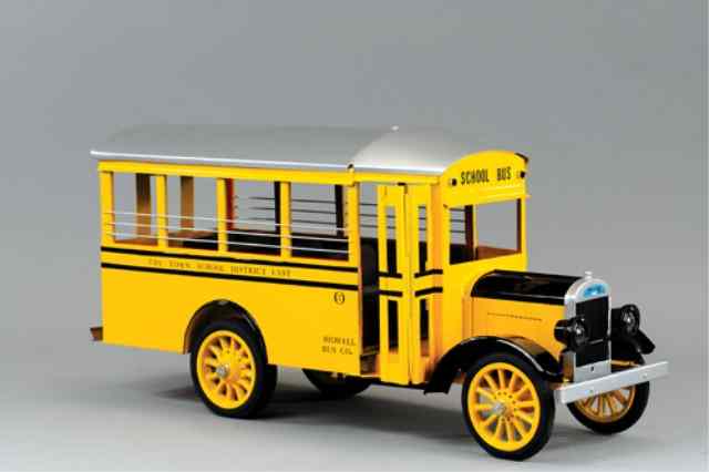 Appraisal: CONTEMPORARY NEW ERA SCHOOL BUS Designed great detail reads ''Toy