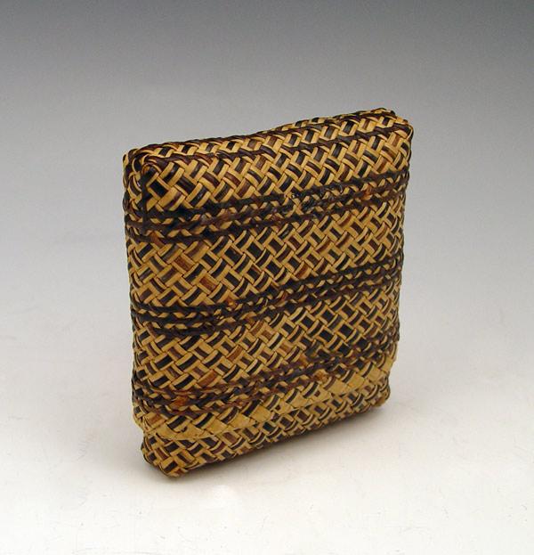 Appraisal: MISSISSIPPI DELTA CHITIMACHA WOVEN WALLET From the Chitimacha Nation Southern