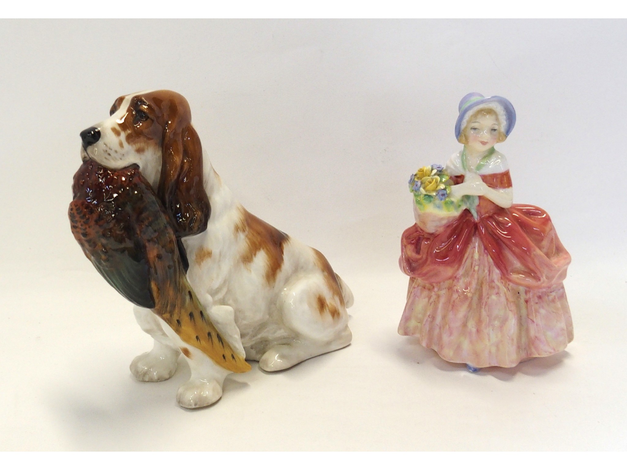 Appraisal: Royal Doulton figure 'Cissie' HN and a model of a