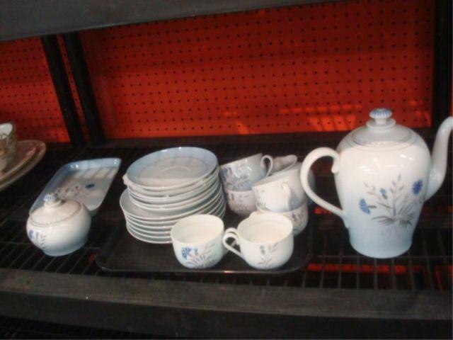 Appraisal: Lot of B G Porcelain Set Teapot sugar creamer cups