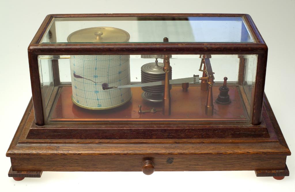 Appraisal: NEGRETTI ZAMBRA REGENCY BAROGRAPH with jewelled movement brass drum eleven