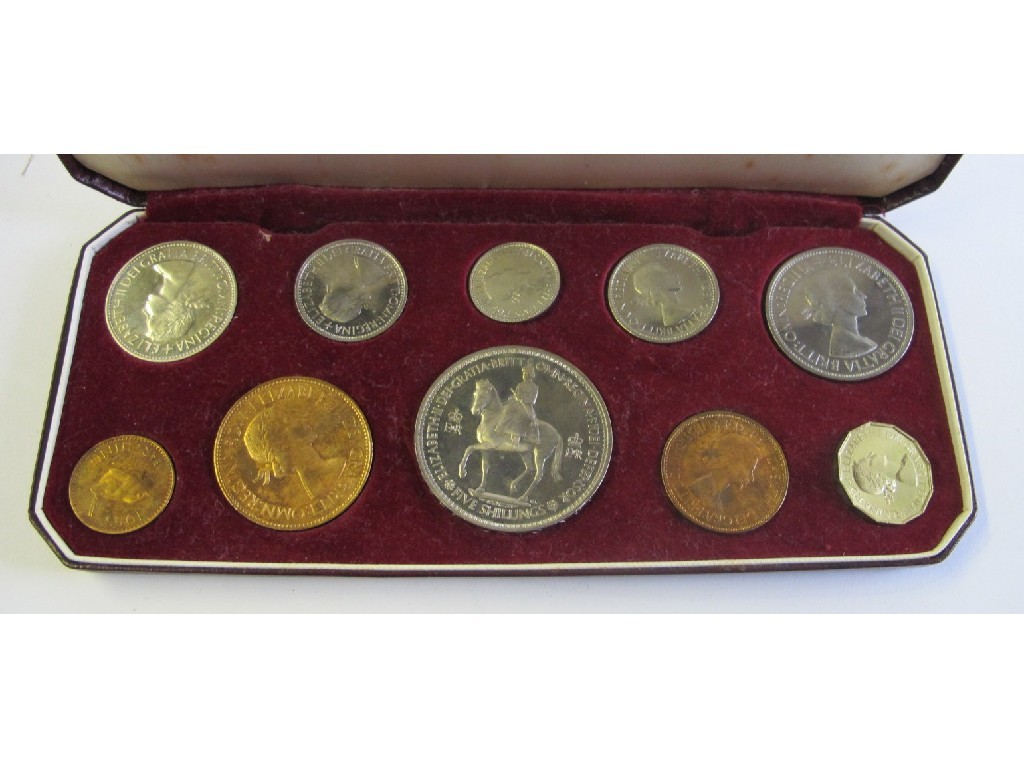 Appraisal: Cased coin set