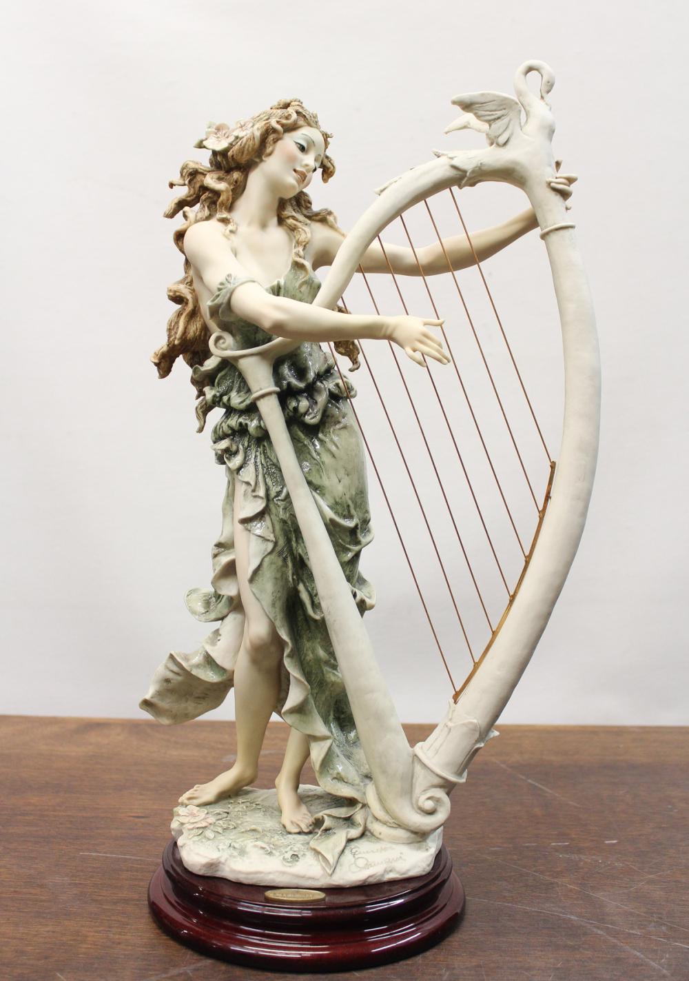 Appraisal: GIUSEPPE ARMANI COMPOSITION SCULPTURE titled Angelica limited edition depicting a