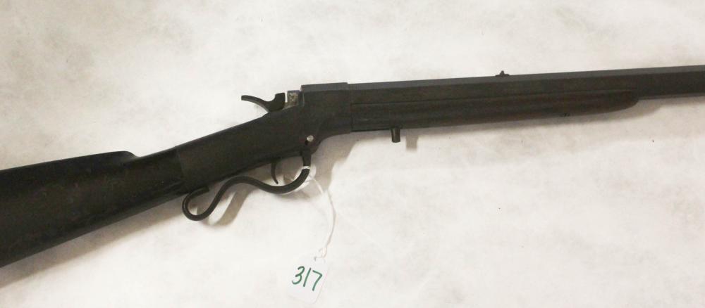 Appraisal: BROWN MANUFACTURING CO SINGLE SHOT FALLING BLOCK BALLARD RIFLE caliber