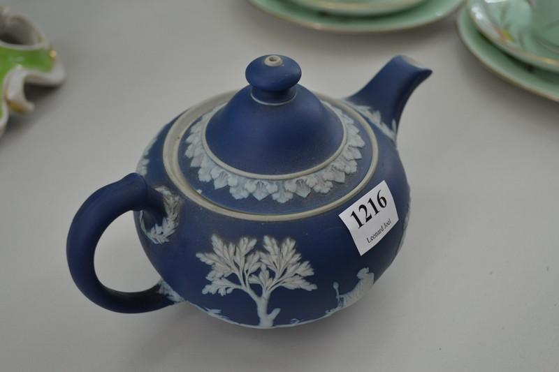 Appraisal: WEDGWOOD JASPERWARE TEAPOT