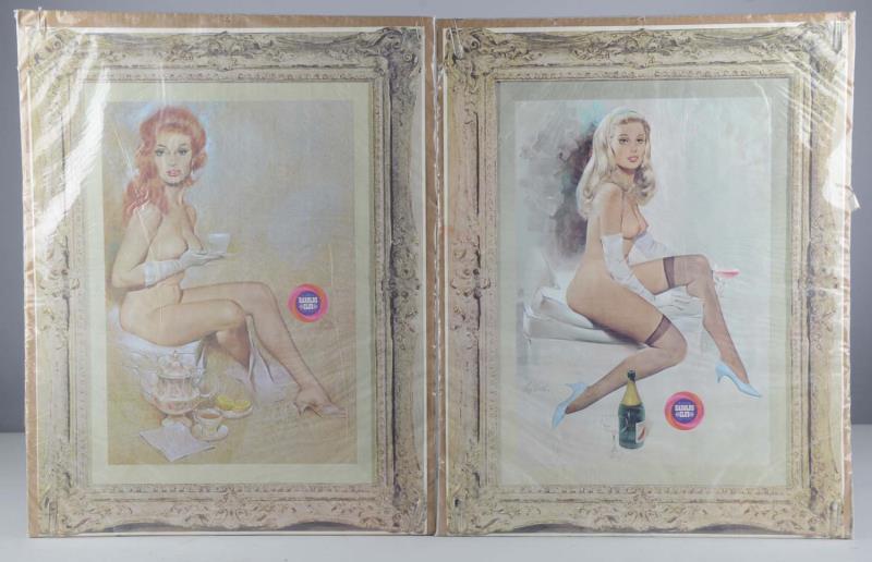 Appraisal: Lot Of Fritz Willis Harold's Club Pin-Up Girls This is