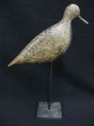 Appraisal: Carved Painted Wooden Figure of a Snipe on base ''