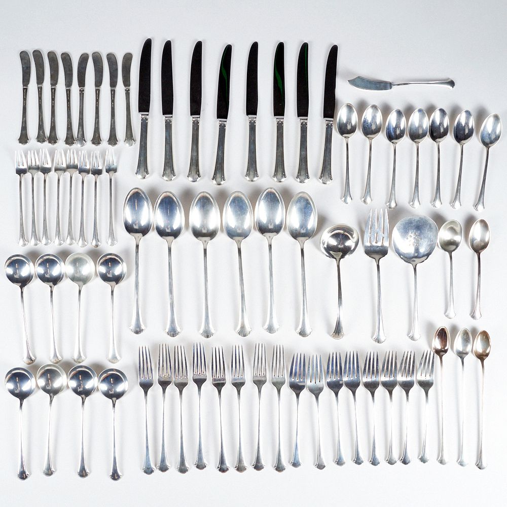 Appraisal: Set of Towle Chippendale Sterling Silver Flatware Set of Towle