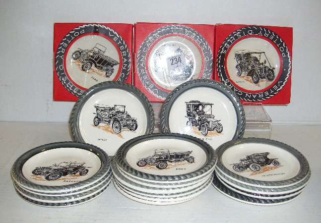 Appraisal: Veteran Pottery Dishes Boxed