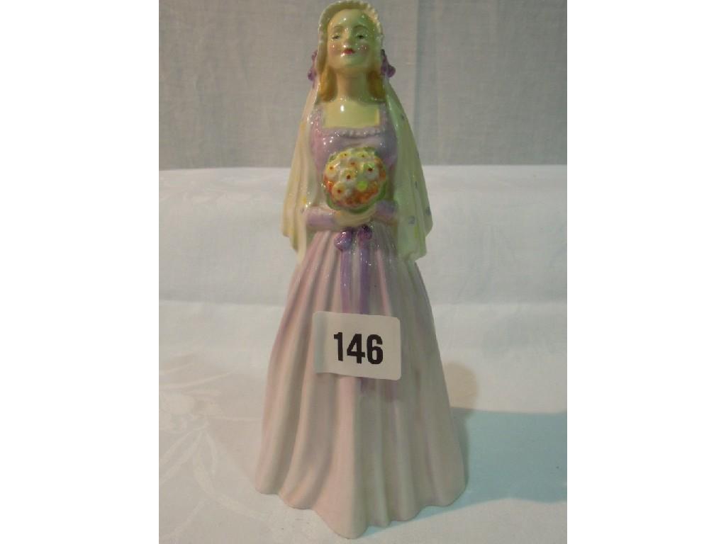 Appraisal: A Royal Doulton figure of Sweet Maid registered number with