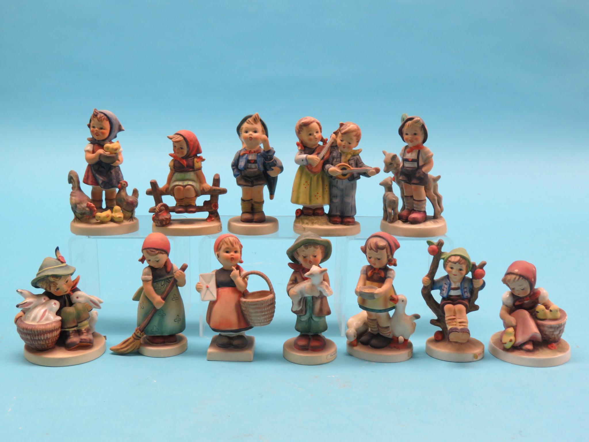 Appraisal: Goebel Hummel figures collection of twelve various