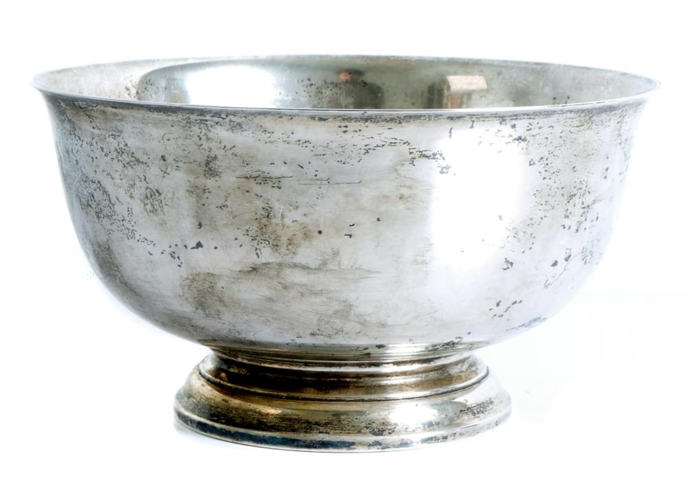 Appraisal: GORHAM STERLING SILVER PAUL REVERE BOWLGorham American founded A sterling