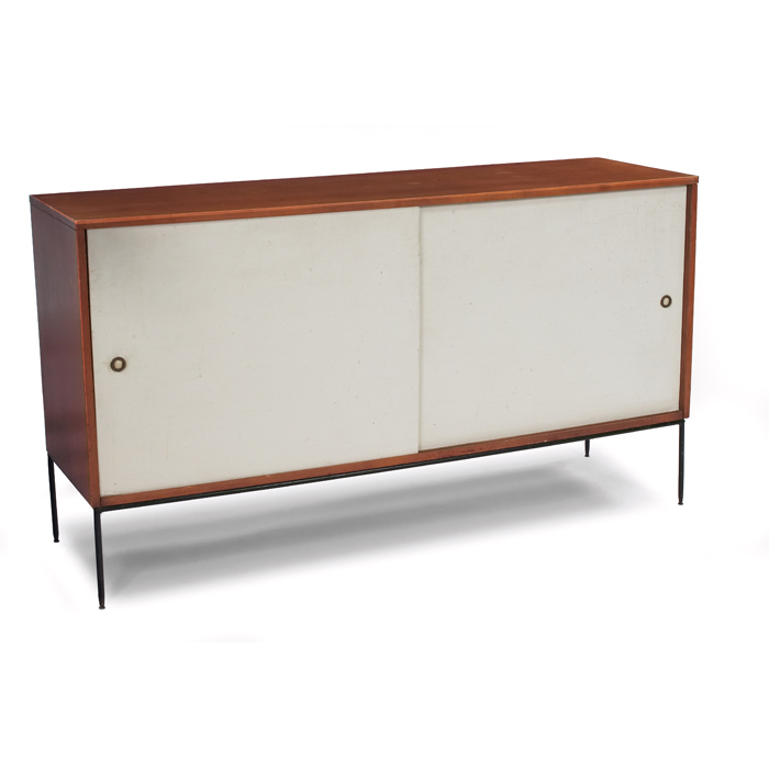 Appraisal: Early Paul McCobb Planner Group cabinet by Winchendon s maple