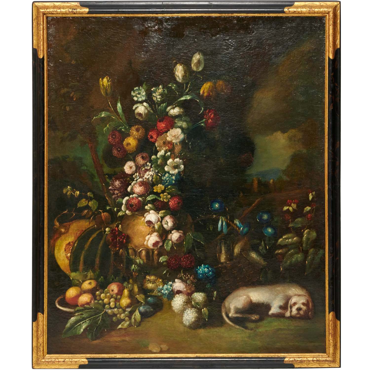 Appraisal: RACHEL RUYSCH ATTRIB OIL ON CANVAS TH C Attributed to