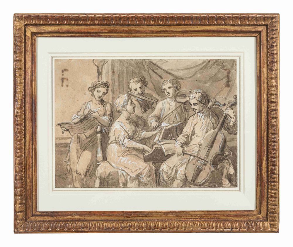 Appraisal: Attributed to Antonio Zucchi Italian - Attributed to Antonio Zucchi