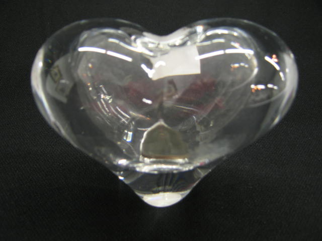 Appraisal: Rosenthal Crystal Heart Figural Bank