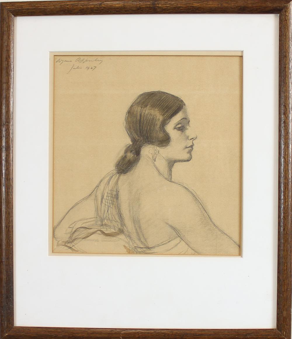 Appraisal: GEORGE OWEN WYNNE APPERLEY England Spain - charcoal and watercolor