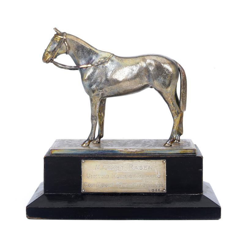 Appraisal: AN ELIZABETH II RACING TROPHY in the form of a