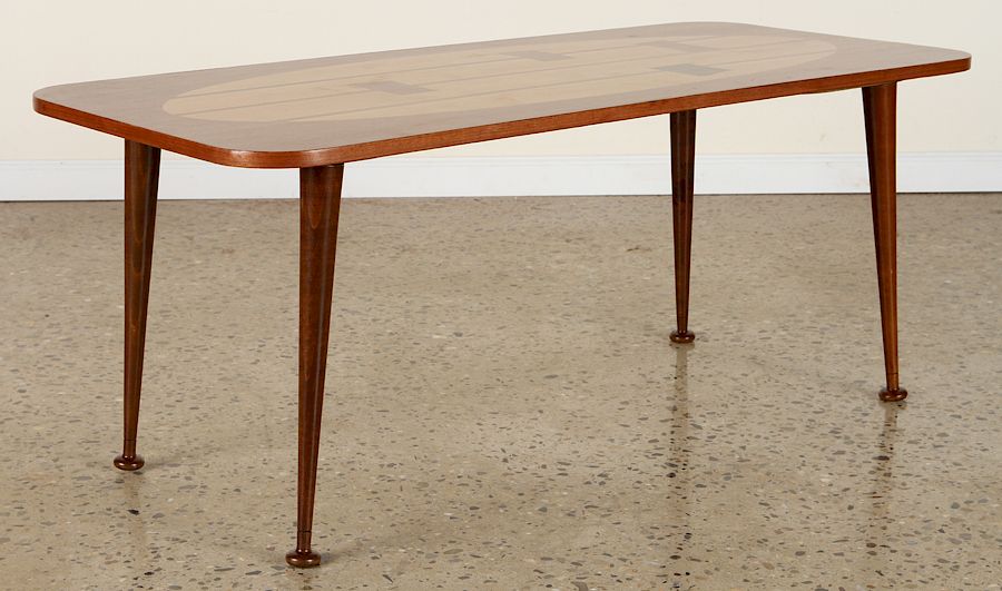 Appraisal: CLASSIC MID CENTURY MODERN COFFEE TABLE A classic mid century