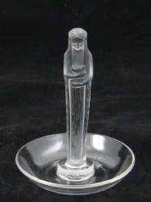 Appraisal: Lalique A moulded glass figure ''Source de la Fontaine'' from