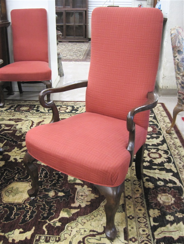 Appraisal: A SET OF TEN QUEEN ANNE STYLE DINING CHAIRS York