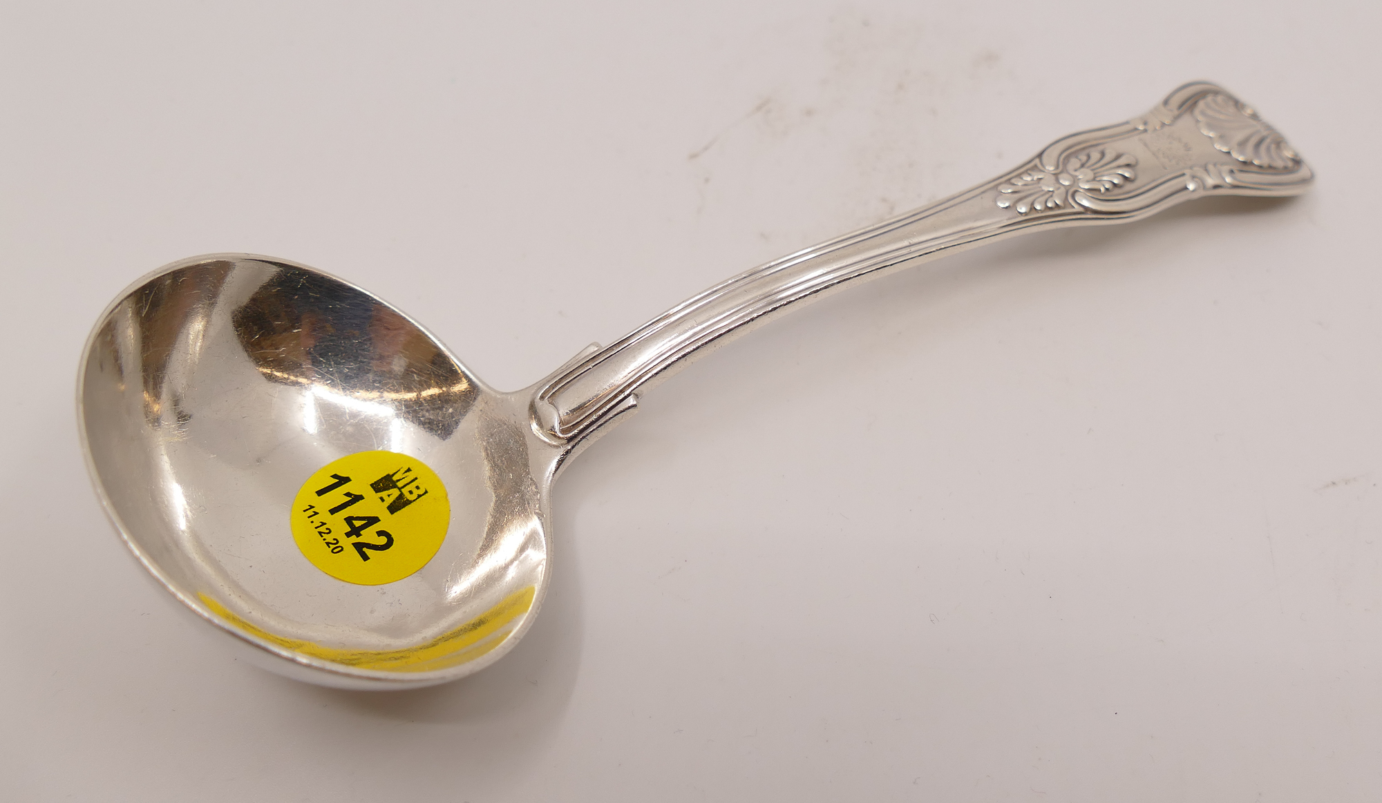 Appraisal: Georgian Silver William Chawner II Sterling Ladle- g