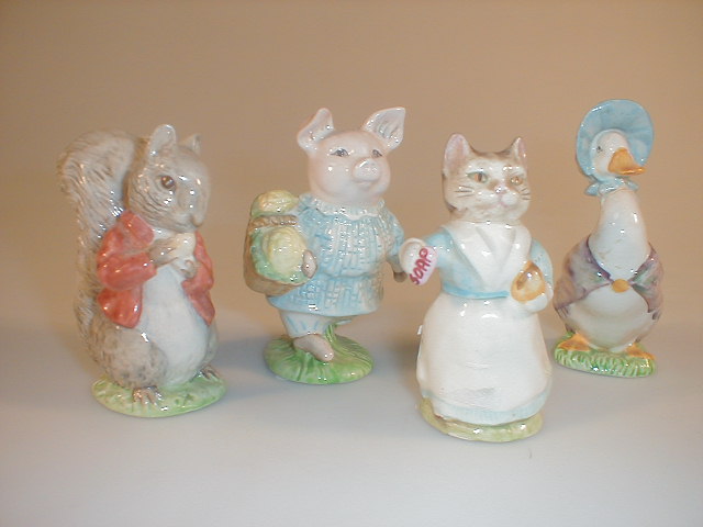 Appraisal: Beswick Beatrix Potter Tabitha Twitchett Jemima Puddle-duck Timmy Tiptoes Little