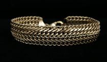 Appraisal: K Gold Mesh Bracelet grams of K yellow gold constructed