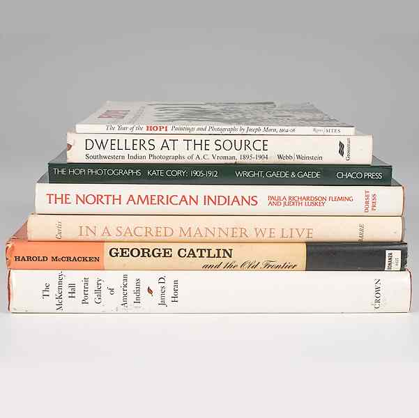 Appraisal: American Indian - Art Books on Native Photography and Paintings