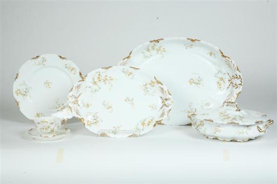 Appraisal: NINETY THREE PIECE SET OF HAVILAND CHINA With floral decoration