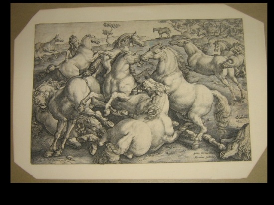 Appraisal: OLD MASTER PRINTS Group of prints Including engravings and etchings