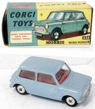 Appraisal: Corgi Toys Morris Mini-Minor in original box in good condition