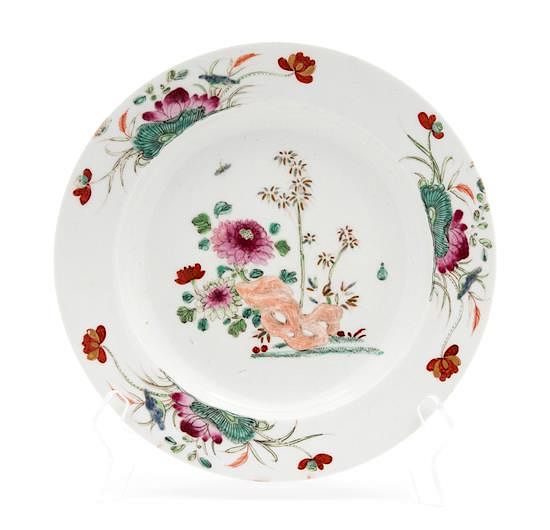 Appraisal: A Bow Porcelain Plate Diameter inches A Bow Porcelain Plate