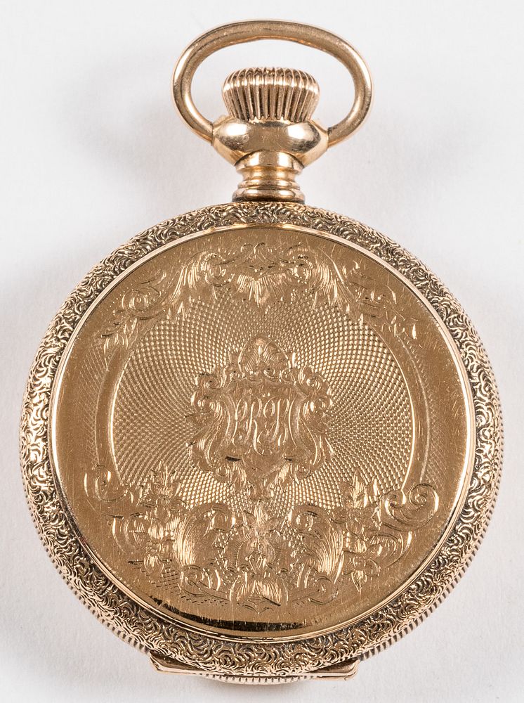 Appraisal: Waltham K gold ladies pocket watch Waltham K gold ladies