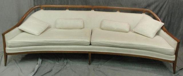 Appraisal: Gibbings Midcentury Upholstered Sofa Robesjohn Gibbings From a Yonkers estate