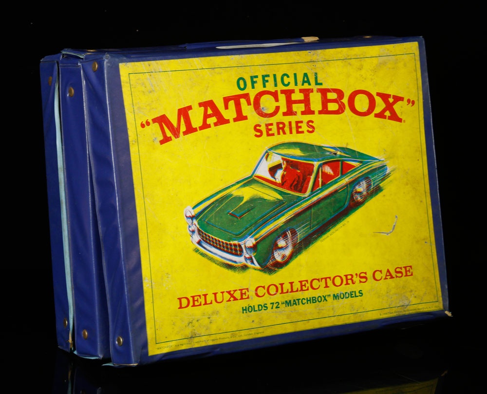 Appraisal: - Official Matchbox Collectors Case with Cars and Trucks official