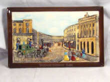 Appraisal: A Beswick wall plaque entitled Regent Street cm long