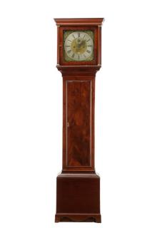 Appraisal: Henry Massy Chippendale Style Mahogany Tall Clock Henry Massy British