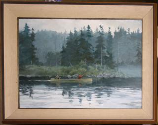 Appraisal: Richard Schelecht American - On Long Pond Maine - o