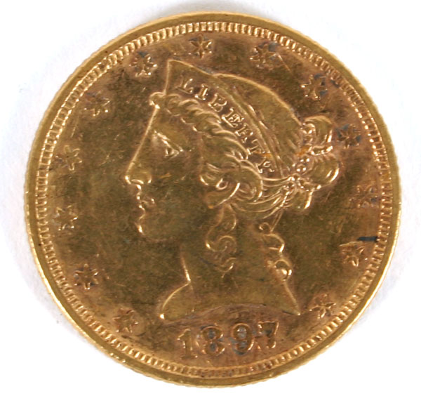 Appraisal: Liberty Head Variety Two Gold Coin VF-XF