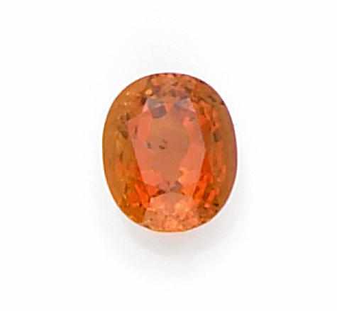 Appraisal: Property of a Southern California Collector Rare Spessartite Garnet Burma